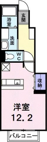 愛媛県松山市西垣生町 ワンルーム アパート 賃貸物件詳細