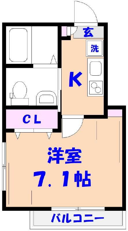 千葉県市川市鬼越１ 本八幡駅 1K アパート 賃貸物件詳細