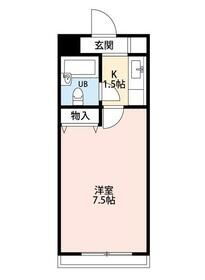 千葉県習志野市実籾２ 実籾駅 1K マンション 賃貸物件詳細