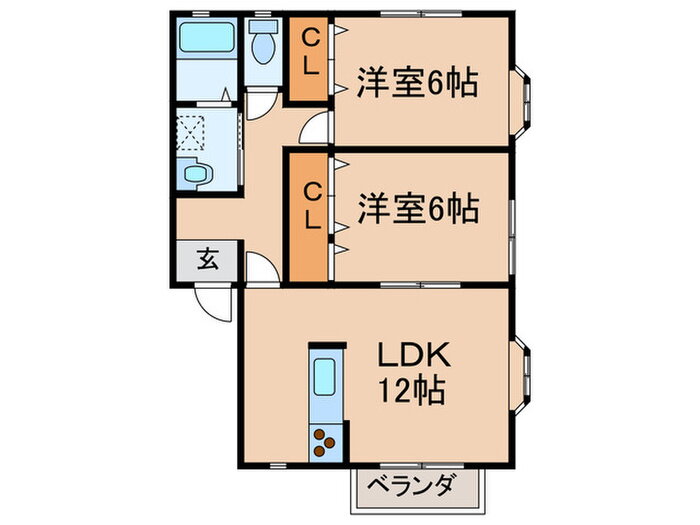 福岡県北九州市八幡西区大膳２ 折尾駅 2LDK アパート 賃貸物件詳細