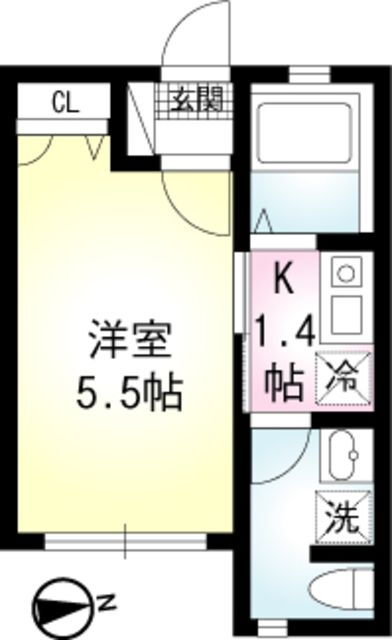 神奈川県横須賀市三春町６ 堀ノ内駅 1K アパート 賃貸物件詳細