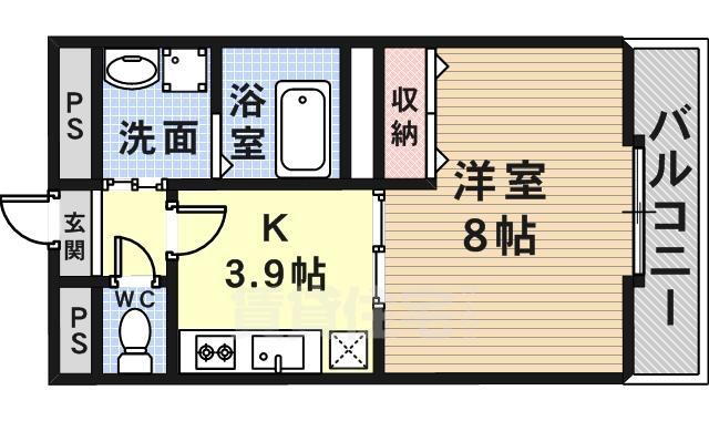 兵庫県伊丹市北河原４ 伊丹駅 1K アパート 賃貸物件詳細