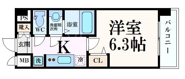 京都府京都市下京区西七条西石ケ坪町 丹波口駅 1K マンション 賃貸物件詳細