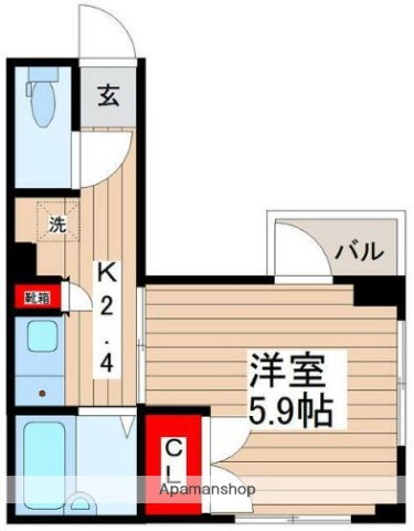 東京都葛飾区新小岩３ 新小岩駅 1K マンション 賃貸物件詳細