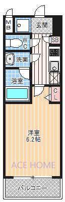 大阪府大阪市浪速区塩草３ 芦原橋駅 1K マンション 賃貸物件詳細