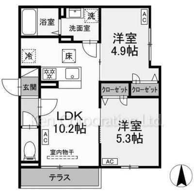 東京都中野区中野１ 中野駅 2LDK マンション 賃貸物件詳細