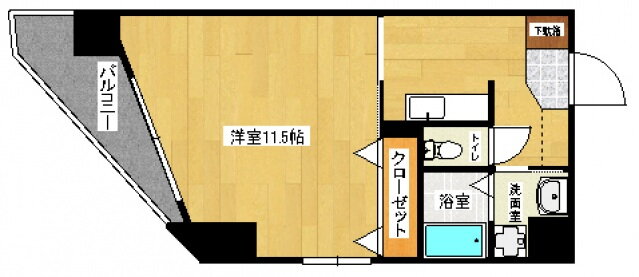 福岡県福岡市中央区白金１ 薬院駅 1K マンション 賃貸物件詳細