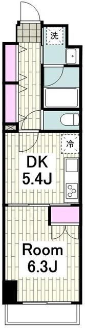 神奈川県横浜市中区末吉町１ 桜木町駅 1DK マンション 賃貸物件詳細
