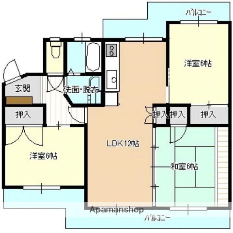 宮崎県宮崎市大塚町西ノ原 宮崎駅 3LDK マンション 賃貸物件詳細