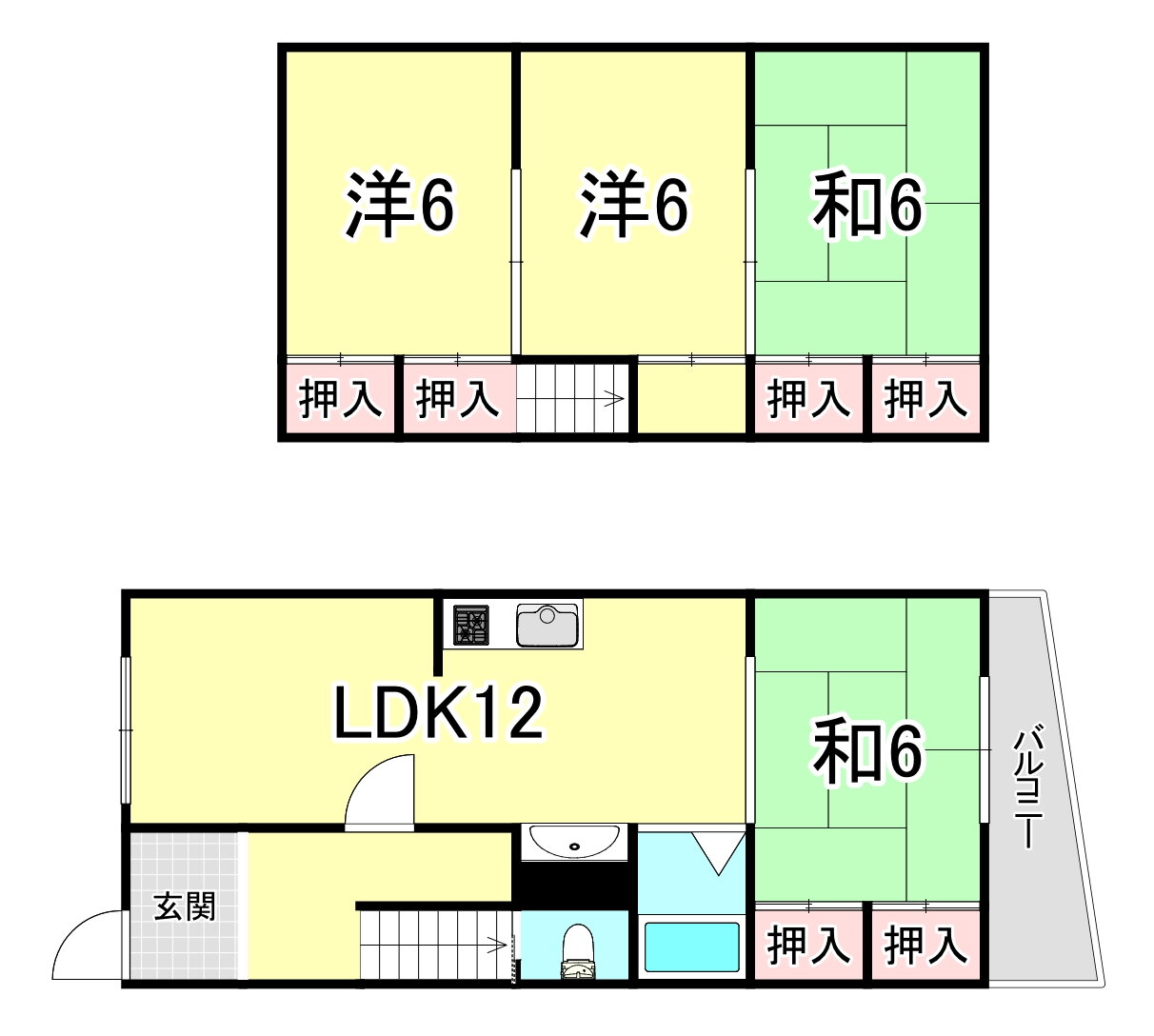 朝霧南町２丁目戸建 4LDK 賃貸物件詳細