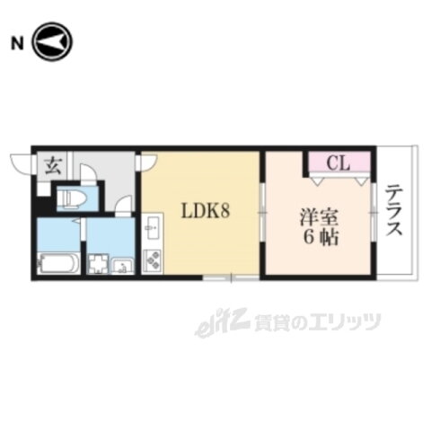 京都府京都市伏見区深草西出町 藤森駅 1LDK アパート 賃貸物件詳細