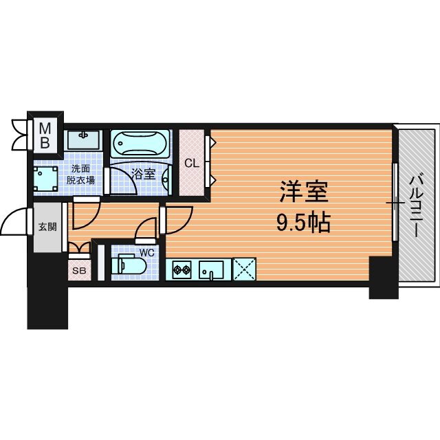 大阪府大阪市中央区安堂寺町２ 松屋町駅 1K マンション 賃貸物件詳細