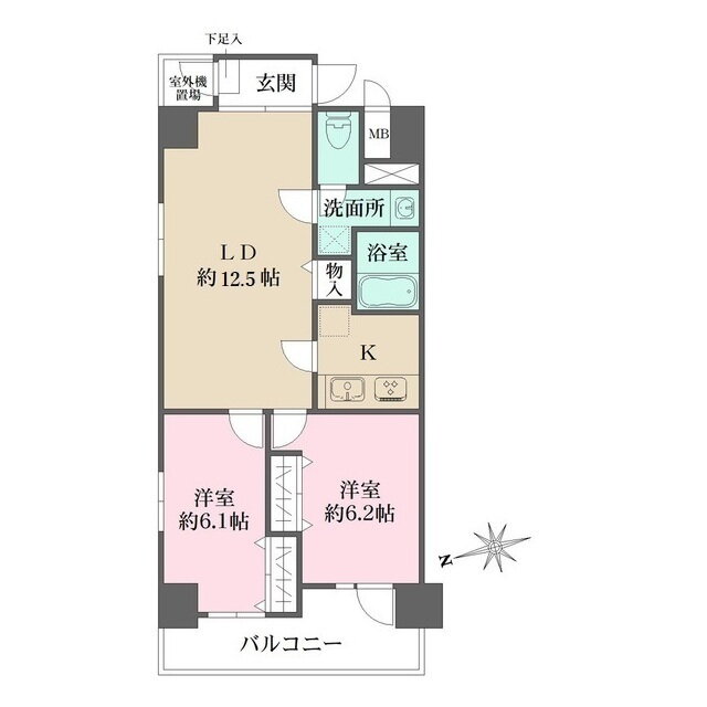 東京都中央区日本橋馬喰町２ 馬喰町駅 2LDK マンション 賃貸物件詳細
