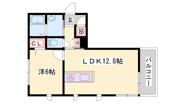 兵庫県加東市上中２ 滝野駅 1LDK マンション 賃貸物件詳細