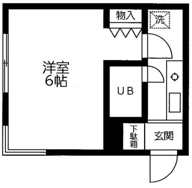 アパルトマン藤が丘 1階 1K 賃貸物件詳細