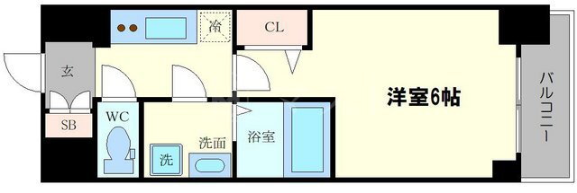 大阪府大阪市西区川口３ 阿波座駅 1K マンション 賃貸物件詳細