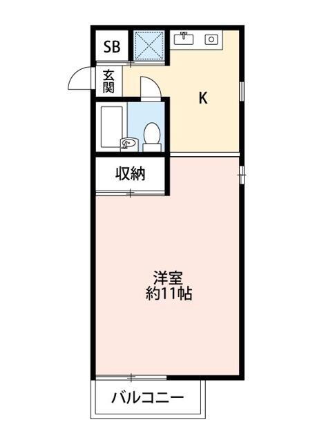 埼玉県所沢市大字上安松 新秋津駅 1K アパート 賃貸物件詳細