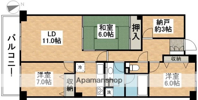 東京都府中市天神町１ 府中駅 3SLDK マンション 賃貸物件詳細