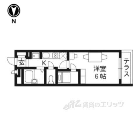 京都府京都市南区吉祥院這登西町 西大路駅 1K アパート 賃貸物件詳細