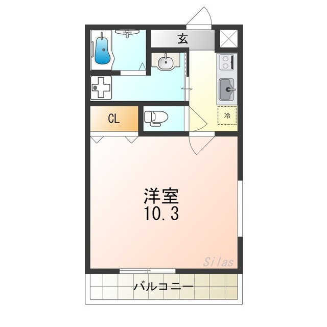 大阪府堺市東区日置荘西町４ 初芝駅 1K アパート 賃貸物件詳細