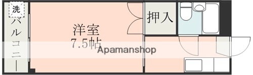 麻生嶋第１ハイツ 2階 1K 賃貸物件詳細