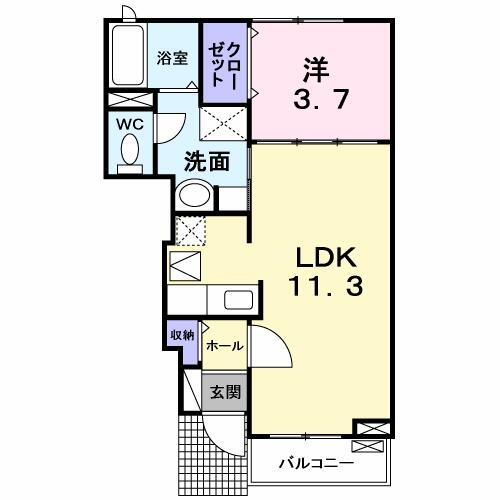 千葉県佐倉市上志津 志津駅 1LDK アパート 賃貸物件詳細