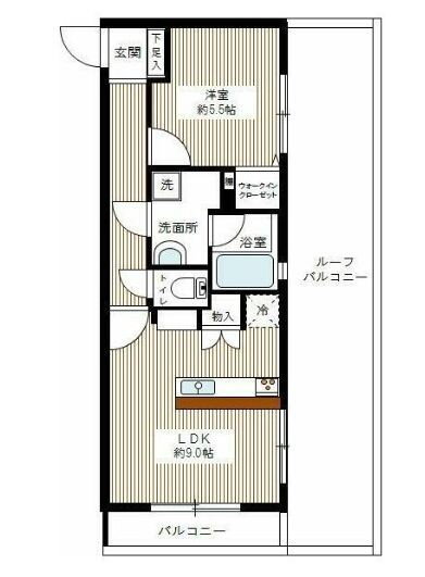 東京都大田区山王３ 大森駅 1LDK マンション 賃貸物件詳細