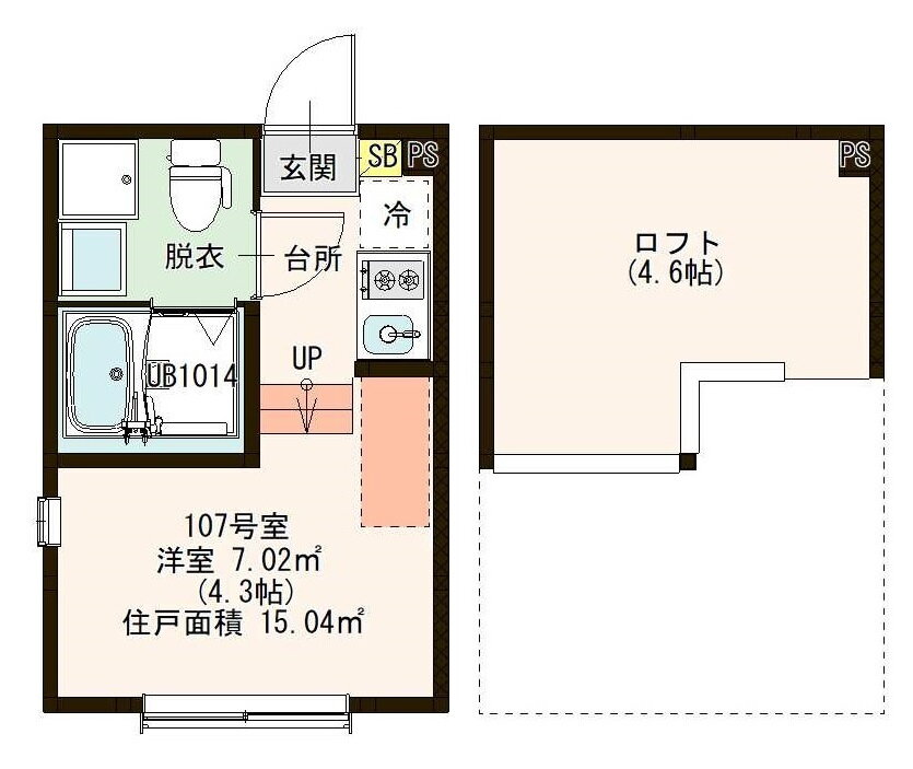 東京都板橋区三園１ 西高島平駅 ワンルーム アパート 賃貸物件詳細