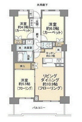 神奈川県横浜市西区平沼１ 横浜駅 3LDK マンション 賃貸物件詳細