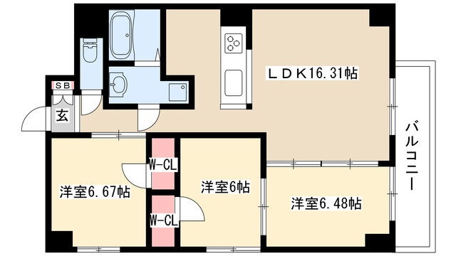 Ｓ－ＦＯＲＴ鶴舞ｒｅａｌｅ（リアーレ） 9階 3LDK 賃貸物件詳細