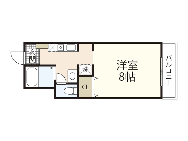 広島県広島市東区曙２ 矢賀駅 1K マンション 賃貸物件詳細