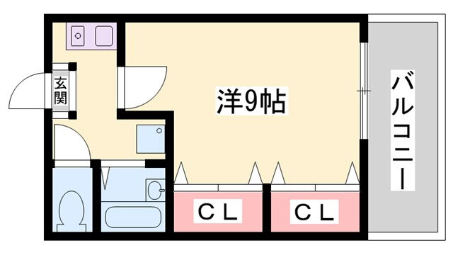 兵庫県姫路市北今宿３ 播磨高岡駅 1K アパート 賃貸物件詳細