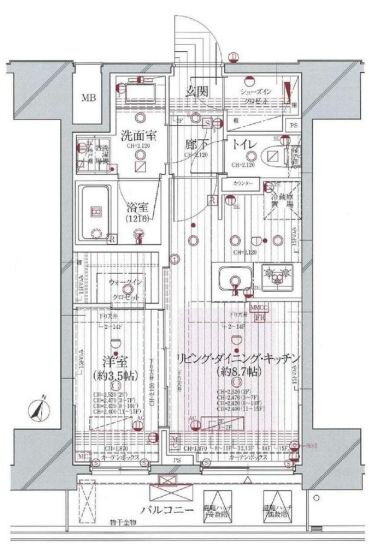 東京都千代田区岩本町２ 岩本町駅 1LDK マンション 賃貸物件詳細