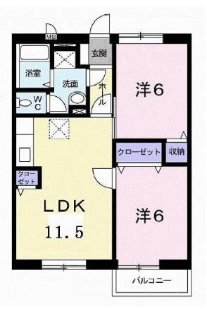 岡山県玉野市梶岡 備前田井駅 2LDK アパート 賃貸物件詳細