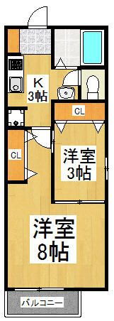 東京都東村山市本町３ 東村山駅 2K アパート 賃貸物件詳細