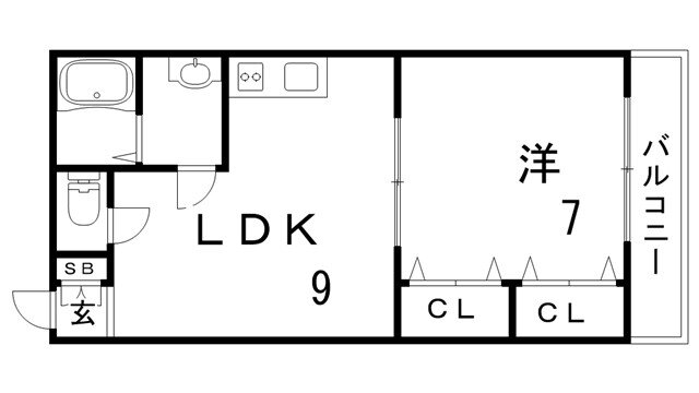 兵庫県神戸市長田区萩乃町３ 長田駅 1LDK アパート 賃貸物件詳細