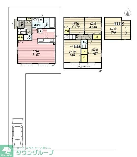 東京都練馬区大泉町３ 大泉学園駅 4LDK 一戸建て 賃貸物件詳細