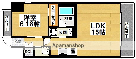 大阪府大阪市住吉区万代東３ 帝塚山四丁目駅 1LDK マンション 賃貸物件詳細