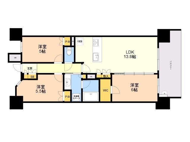 福岡県福岡市東区千早５ 香椎宮前駅 3LDK マンション 賃貸物件詳細