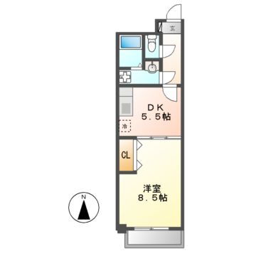 愛知県名古屋市北区八龍町１ 平安通駅 1DK マンション 賃貸物件詳細