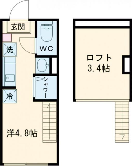 東京都江戸川区平井４ 平井駅 ワンルーム アパート 賃貸物件詳細