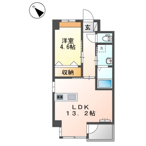 神奈川県相模原市中央区上溝５ 上溝駅 1LDK マンション 賃貸物件詳細