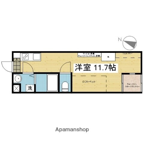 愛媛県松山市北立花町 石手川公園駅 ワンルーム マンション 賃貸物件詳細