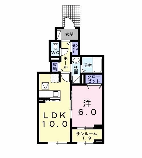 大分県別府市石垣西１０ 別府大学駅 1LDK アパート 賃貸物件詳細