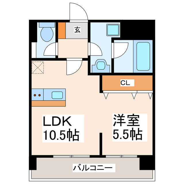 熊本県熊本市南区近見１ 西熊本駅 1LDK マンション 賃貸物件詳細