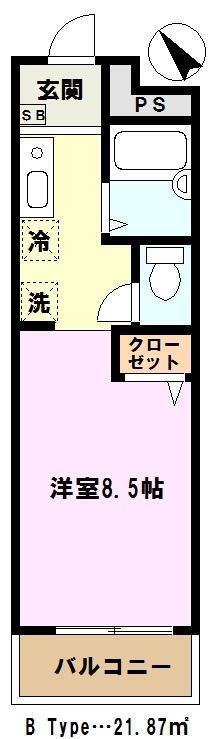 埼玉県川口市並木３ 西川口駅 1K マンション 賃貸物件詳細
