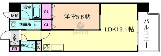 大阪府大阪市西淀川区野里１ 塚本駅 1LDK マンション 賃貸物件詳細