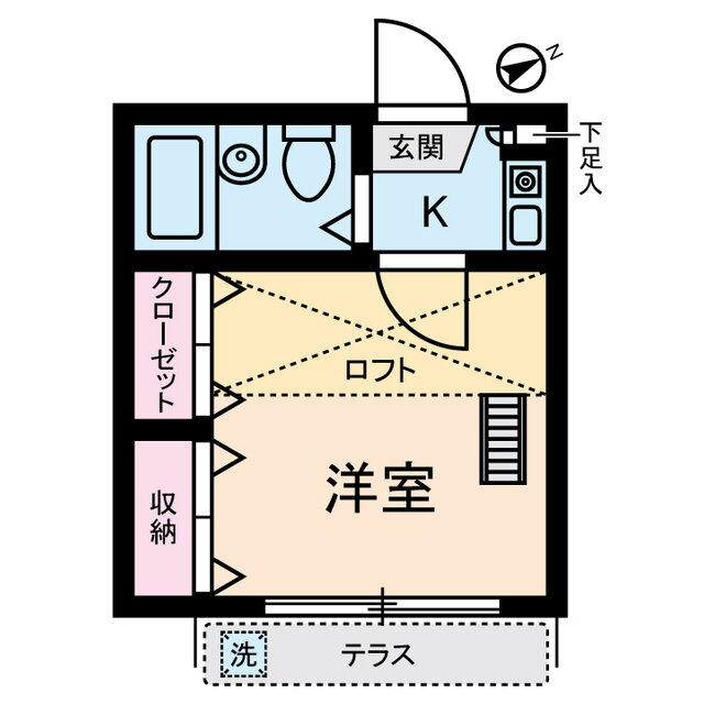 東京都大田区中央８ 蒲田駅 1K アパート 賃貸物件詳細
