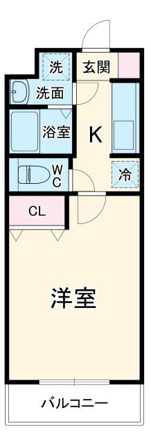 静岡県浜松市中央区西町 浜松駅 1K マンション 賃貸物件詳細