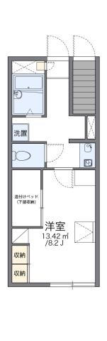 レオパレス御笠川ＷＥＳＴ 1階 1K 賃貸物件詳細